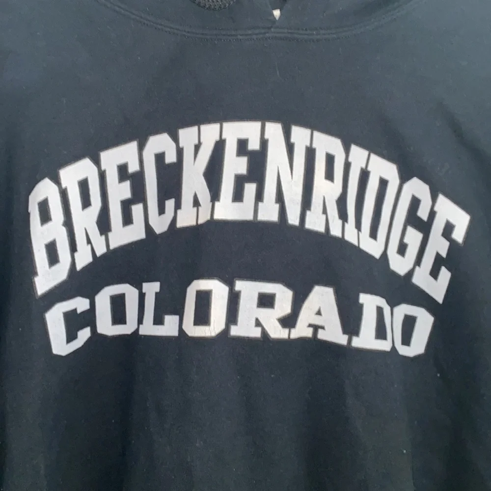 Vintage Goldman Heavy Blend Breckenridge Colorado Hoodie Sweatshirt - Picture 4 of 5